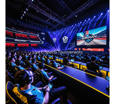 Live E-Sports Tournaments