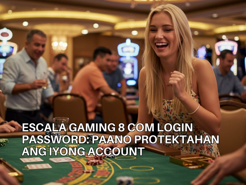 escala gaming 8 com login password