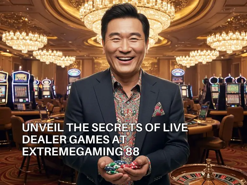 Discover the secrets of live dealer games at Extremegaming 88 Casino.