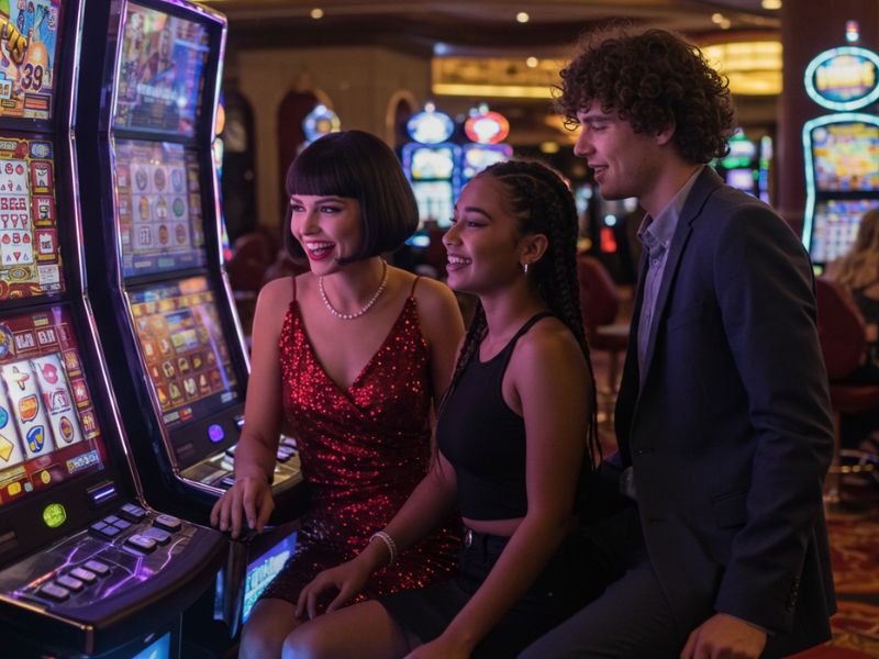 Happy player enjoying a big win while playing PH444 slot online.