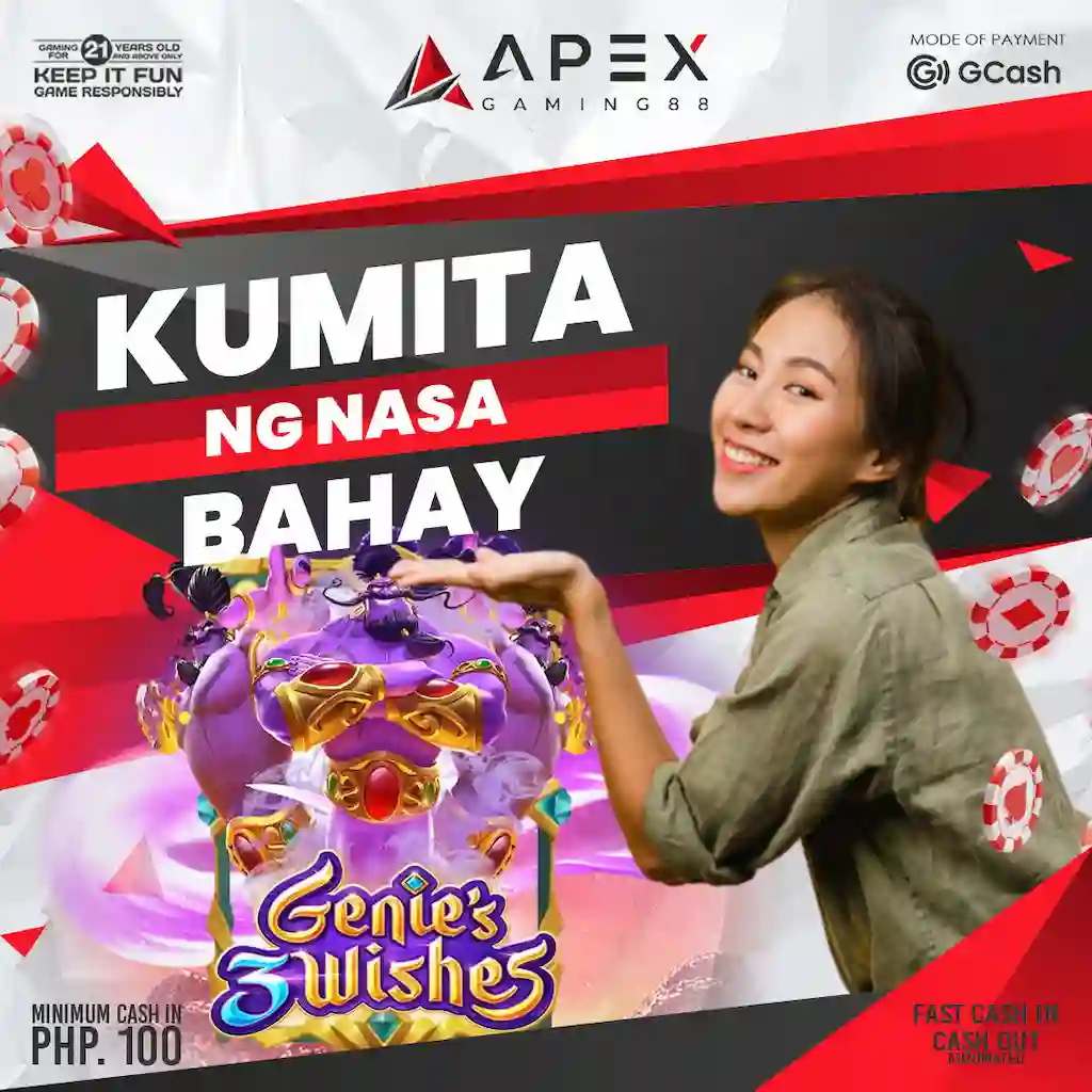 Genie's 3 Wishes Slot Game at Apexgaming88 - Official Website