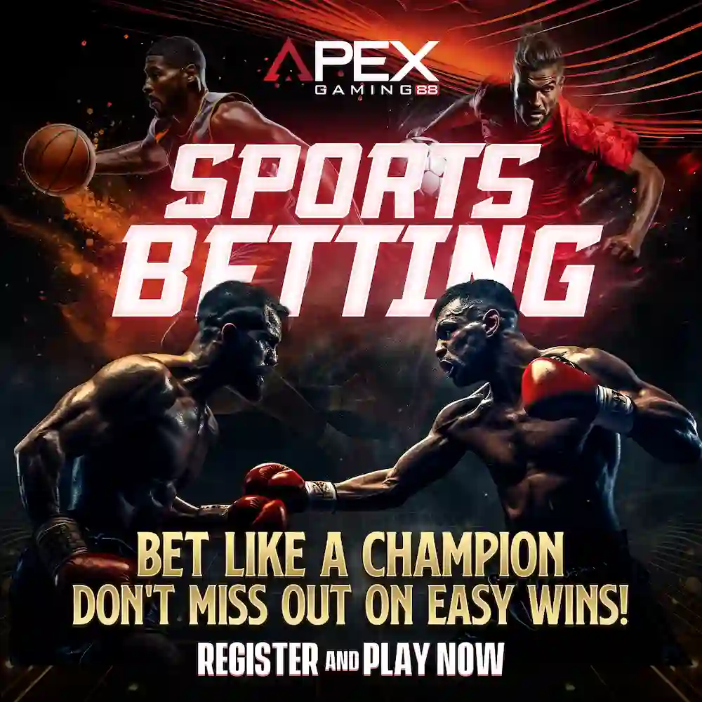 Bet Like A Champion. Don't miss out on easy wins. Register and Play Now at Apex Gaming88 - Sports Betting in Apex Gaming88