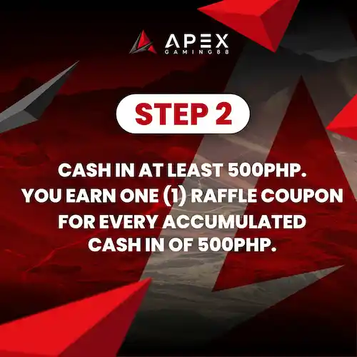 Step 2: Cash In at least 500PHP. - Login