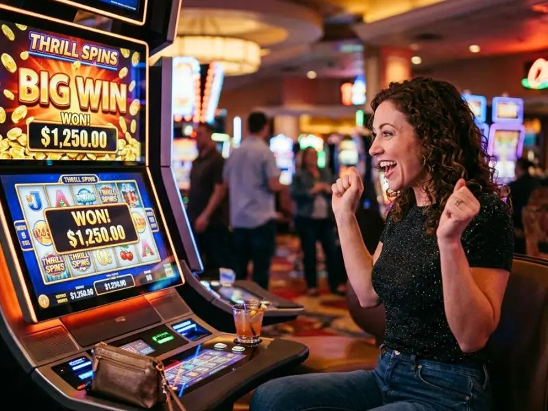 A player spinning the reels and chasing wins on Crazy 777 slot-Tada Games
