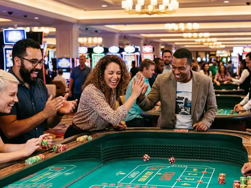 Joyful fb777 slot casino login smile and play with happy casino vibes showing colorful reels and excited players