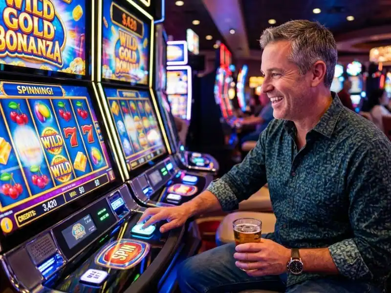 A slot enthusiast spinning for fun and wins at Pogo online casino