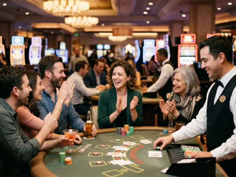 Players leaving Kkjili Casino game smiling after good fortune in online session
