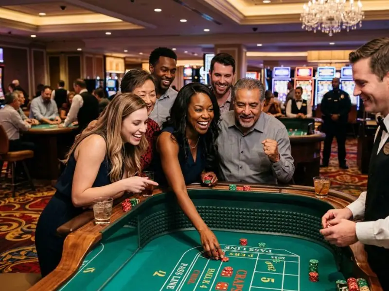 Smiling player enjoying YY777 Casino login register Philippines experience