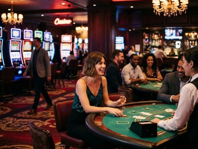 luck789 online casino login player exploring premium casino features with a delighted smile.