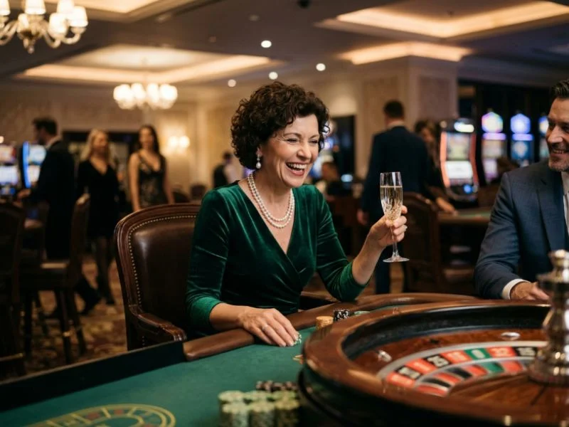 PAGCOR online casino GCash player enjoying a relaxed and sophisticated casino experience.