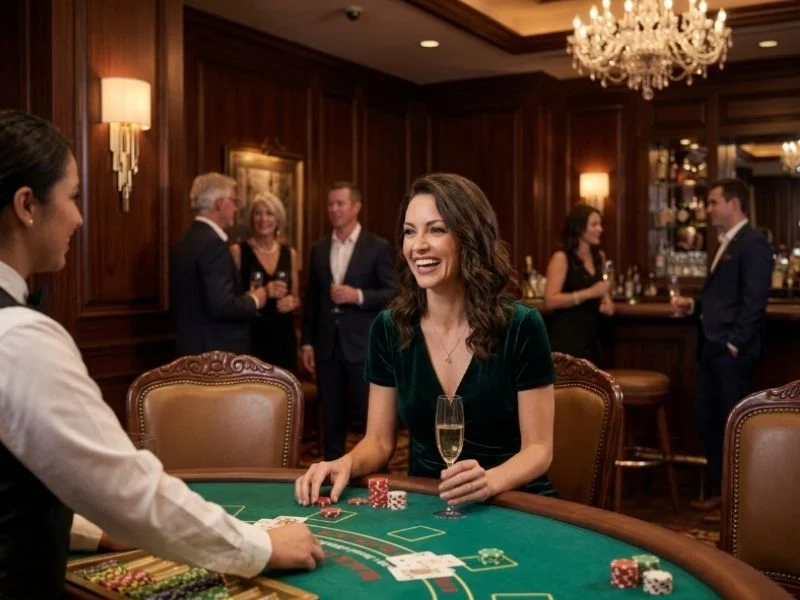 ph pasay online casino player relaxing in a luxurious gaming lounge with style.
