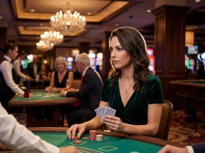 sw888 online casino player enjoying luxurious surroundings during relaxing leisure time.