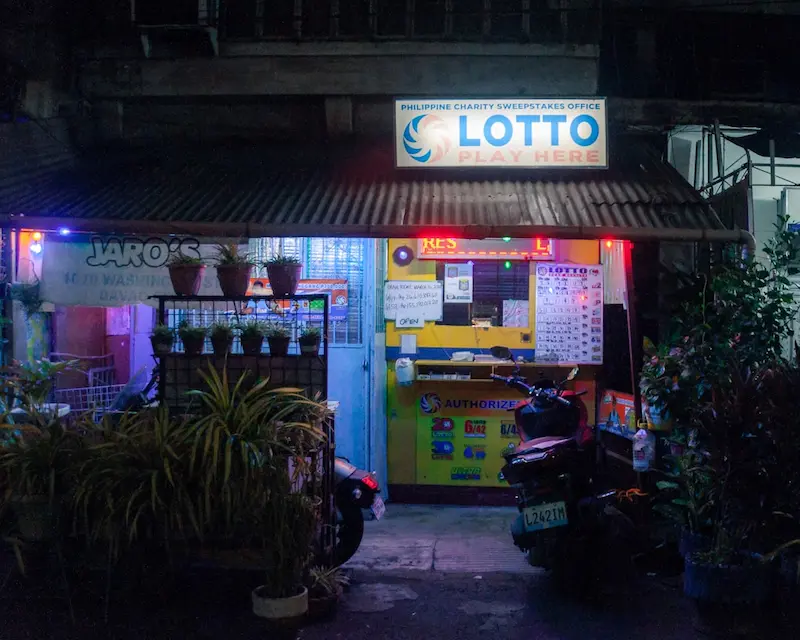 Lotto at night