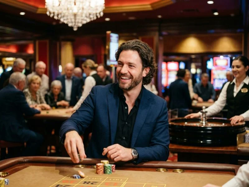 Apex Hub player enjoying every moment while playing online casino games
