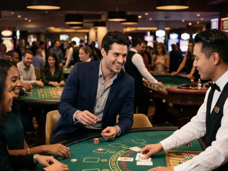 Apex Hub player staying calm and focused during online casino gameplay