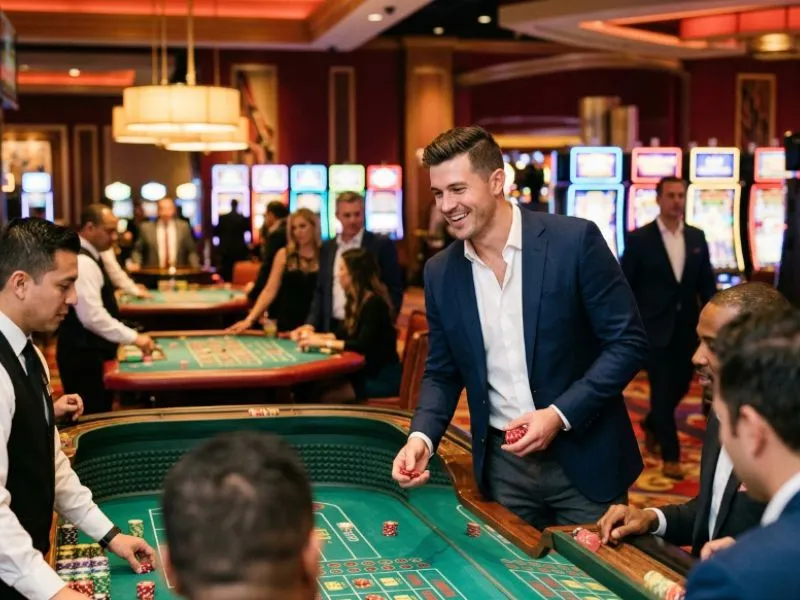 Player enjoying live casino entertainment while exploring PAGCOR Online Sabong Live platforms